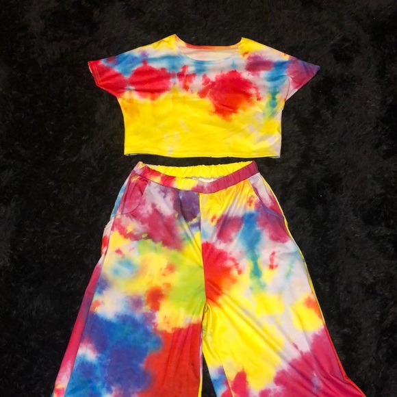 Tie dye two piece set - Picture 2 of 2